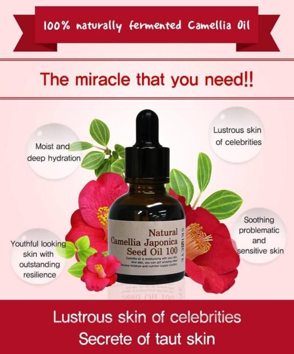 SKINEYE Natural Camellia Japonica Seed Oil 100 20ml