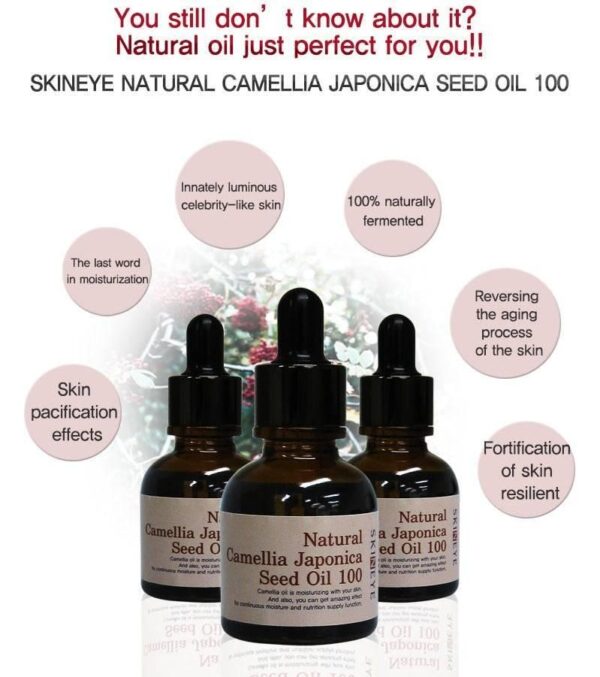 SKINEYE Natural Camellia Japonica Seed Oil 100 20ml