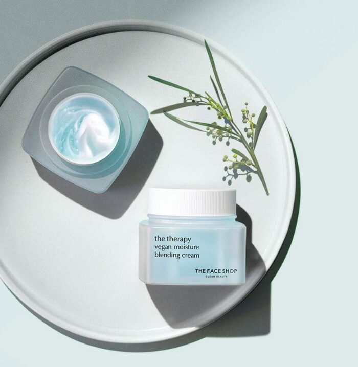 THE FACE SHOP The Therapy Vegan Moisture Blending Cream 60ml - Image 4