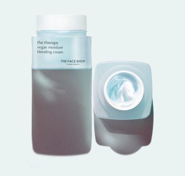 THE FACE SHOP The Therapy Vegan Moisture Blending Cream 60ml - Image 5