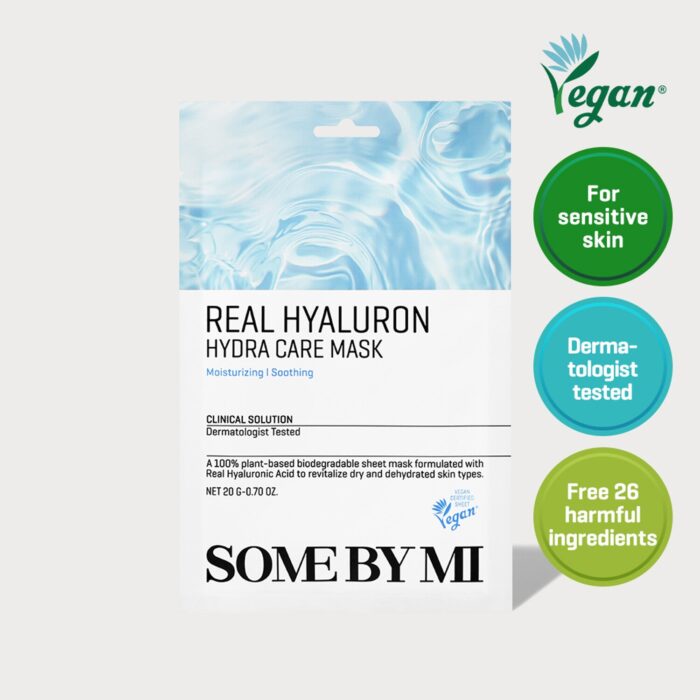 SOME BY MI Real Hyaluron Hydra Care Mask Sheet 20g*10pcs - Image 1