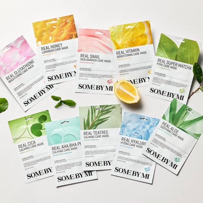 SOME BY MI Real Hyaluron Hydra Care Mask Sheet 20g*10pcs - Image 2