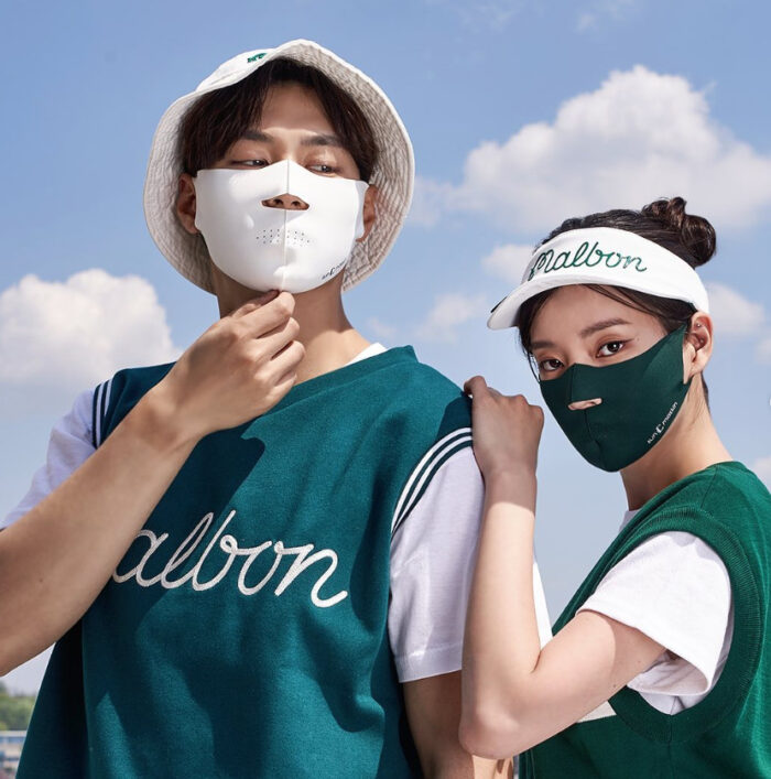 SUNMASKIN Premium UV Protection Sports Golf Fishing Mountain Climbing Bicycle Tennis Outdoor Activities Mask Open Style MADE IN KOREA - Image 1