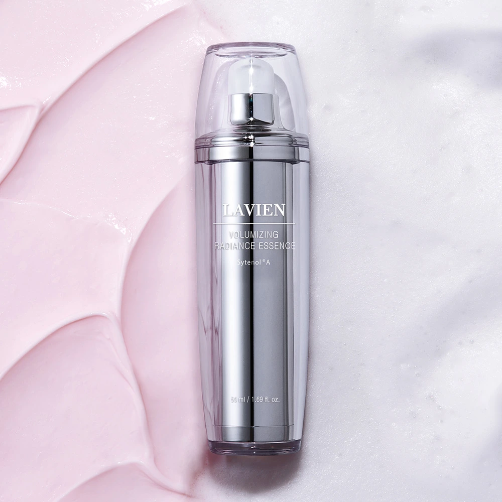 b0707-312 LAVIEN Volumizing Radiance PINK Essence 50ml - Skincare - SKU: 9744188856565-64a5044c