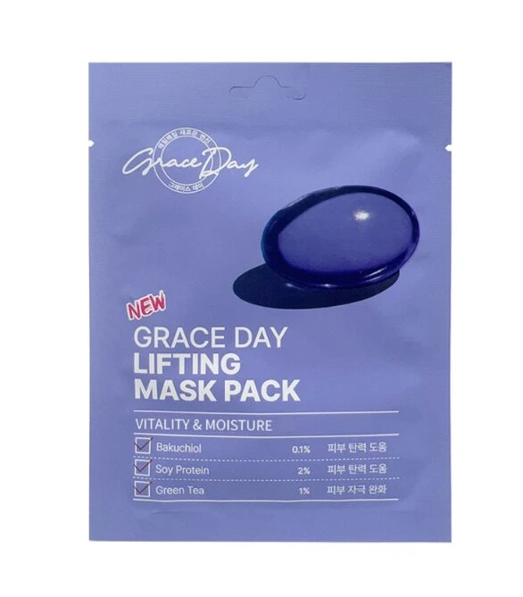 b0720-223 GRACE DAY BAKUCHIOL Mask Pack 27ml*50pack - Masks & Treatments - SKU: 3636252514140-d36e10f6