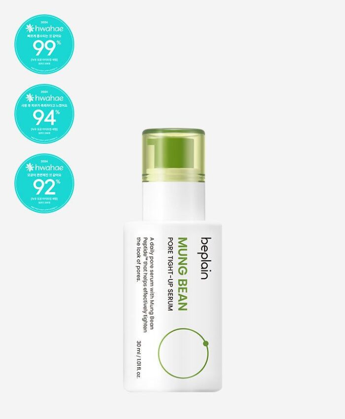beplain Mung Bean Pore Tight-Up Serum 30ml - Image 3