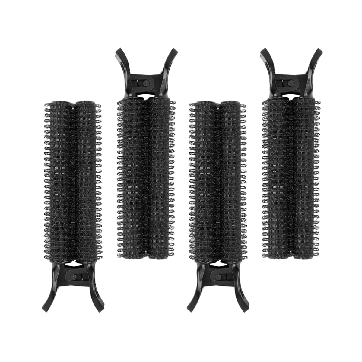 detail_1728794_1_big GLOSS&GLOW Root Volume Up Hair Roll Clip 4P Black - Beauty tool - SKU: EK301969