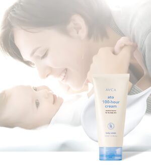 AVCA  Ato 100 Hour Cream Moisture Barrier for Dry Baby Skin 200ml