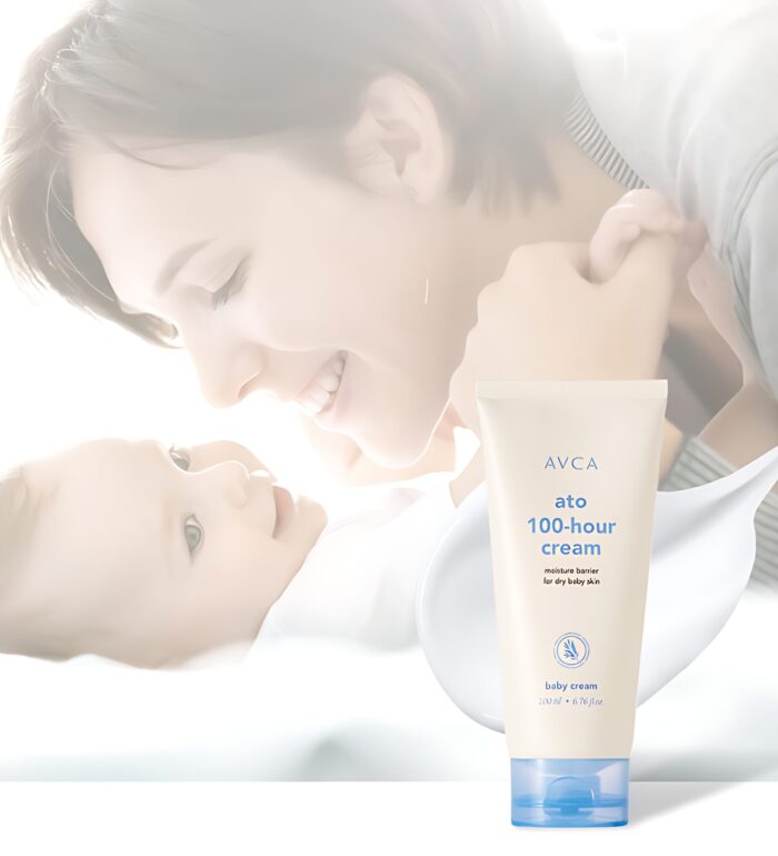 AVCA  Ato 100 Hour Cream Moisture Barrier for Dry Baby Skin 200ml - Image 1