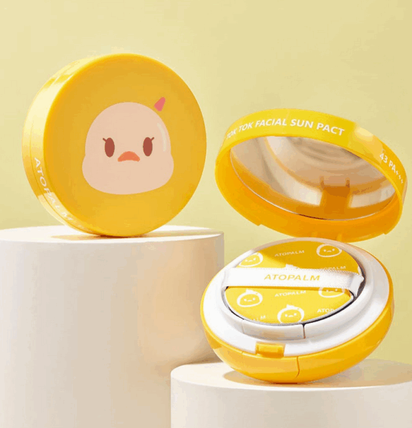 ATOPALM Tok Tok Facial Sun Pact SPF43 PA+++ 15g