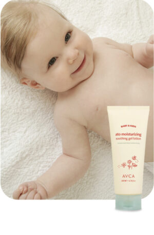 AVCA Baby Kids Ato Moisturizing Soothing Gel Lotion 200ml