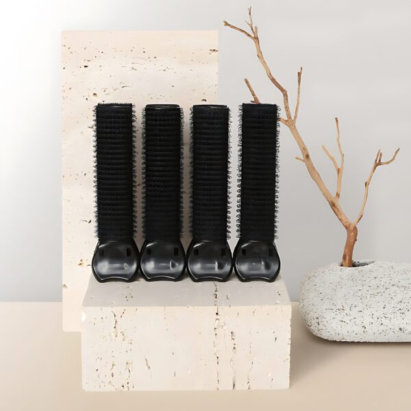 GLOSS&GLOW Root Volume Up Hair Roll Clip 4P Black