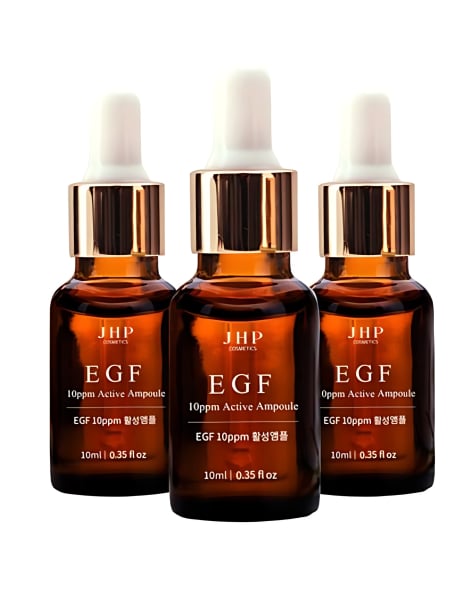 JHP COSMETICS LIBOSOME EGF FGF IGF 10ppm Active Ampoule Set 10g x 3pcs
